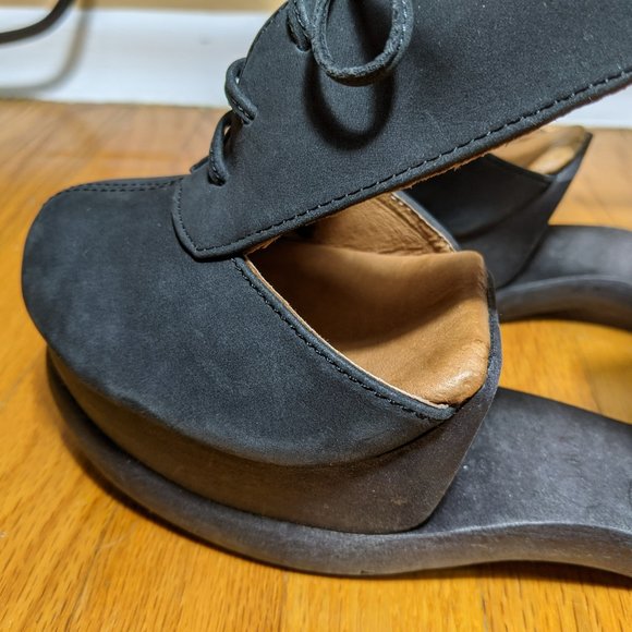 Jeffrey Campbell shankless Benched Woodies High heel size 7 - Picture 13 of 16